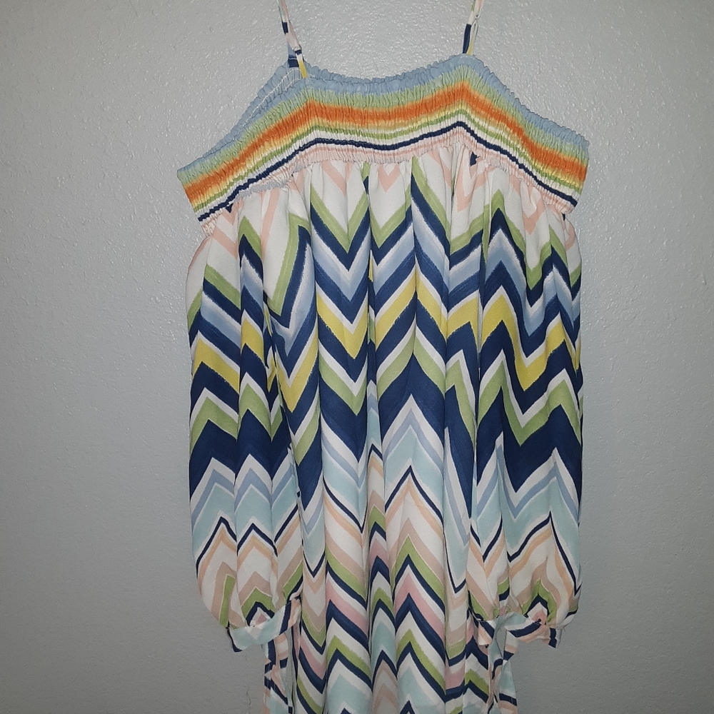 Live 4 truth off the shoulder tunic